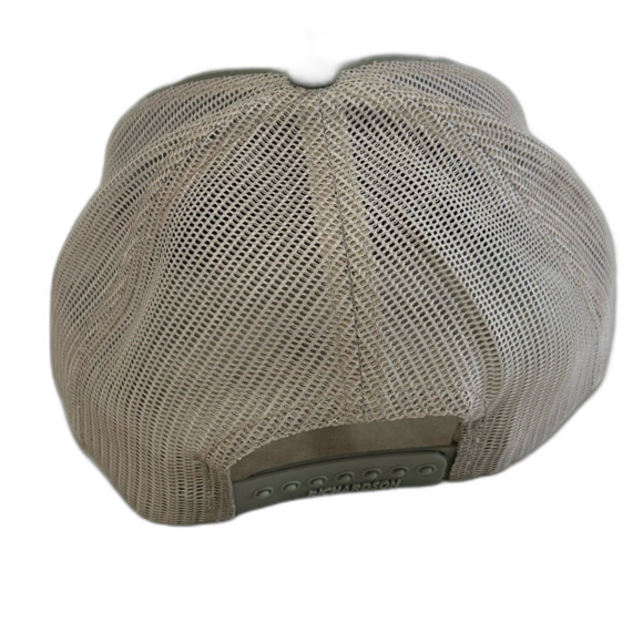 Richardson Cap Hat Unisex Snapback Tan Sewee Outpost Leather Emblem Patch Cap - Picture 3 of 10